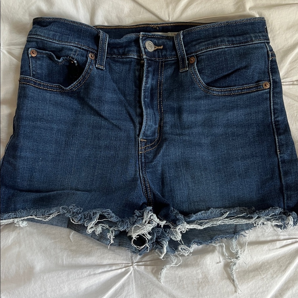 Levi’s women’s high rise shorts